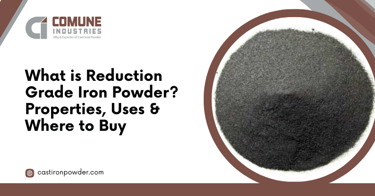 High-purity reduction iron powder for industrial use